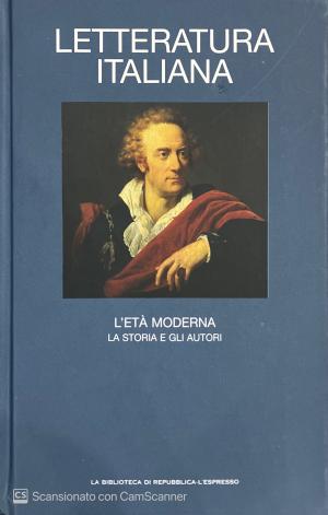 LETTERATURA ITALIANA. L'ETA' MODERNA. VOLUME 7